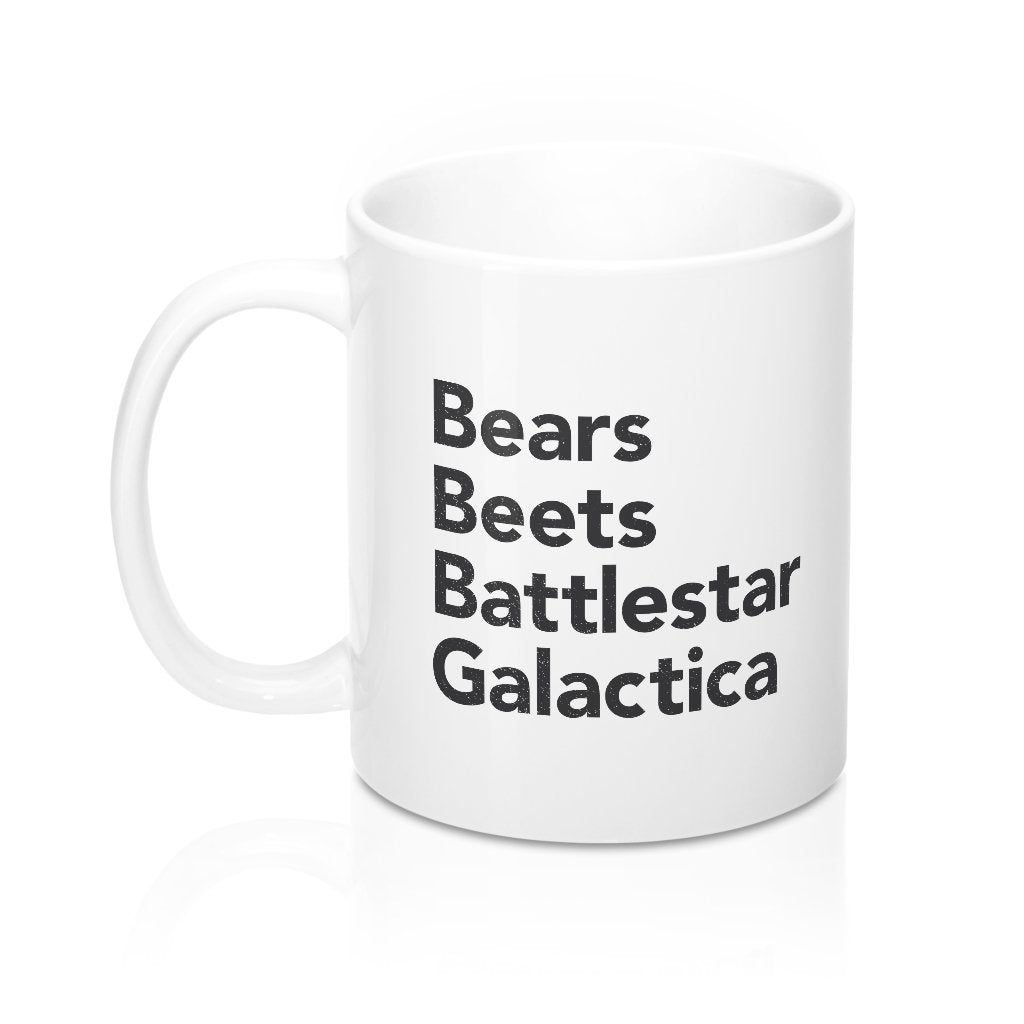 Bears, Beets, Battlestar Galactica Coffee Mug