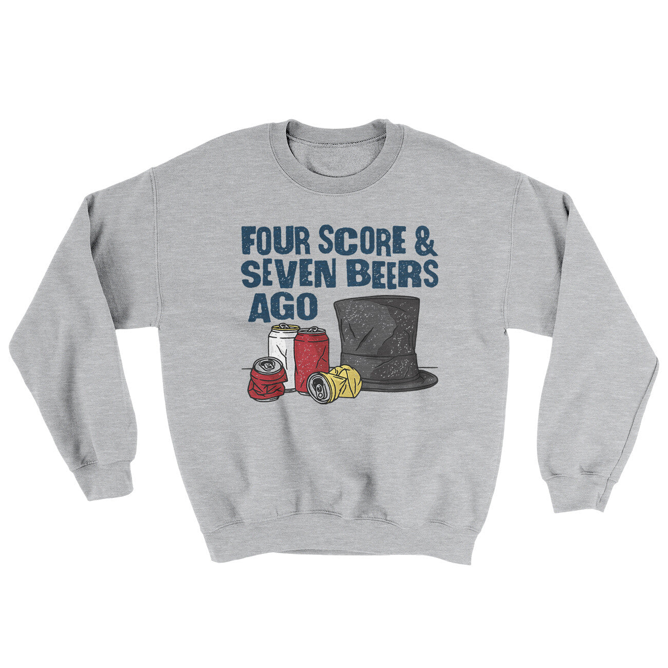 Four Score And Seven Beers Ago Ugly Sweater