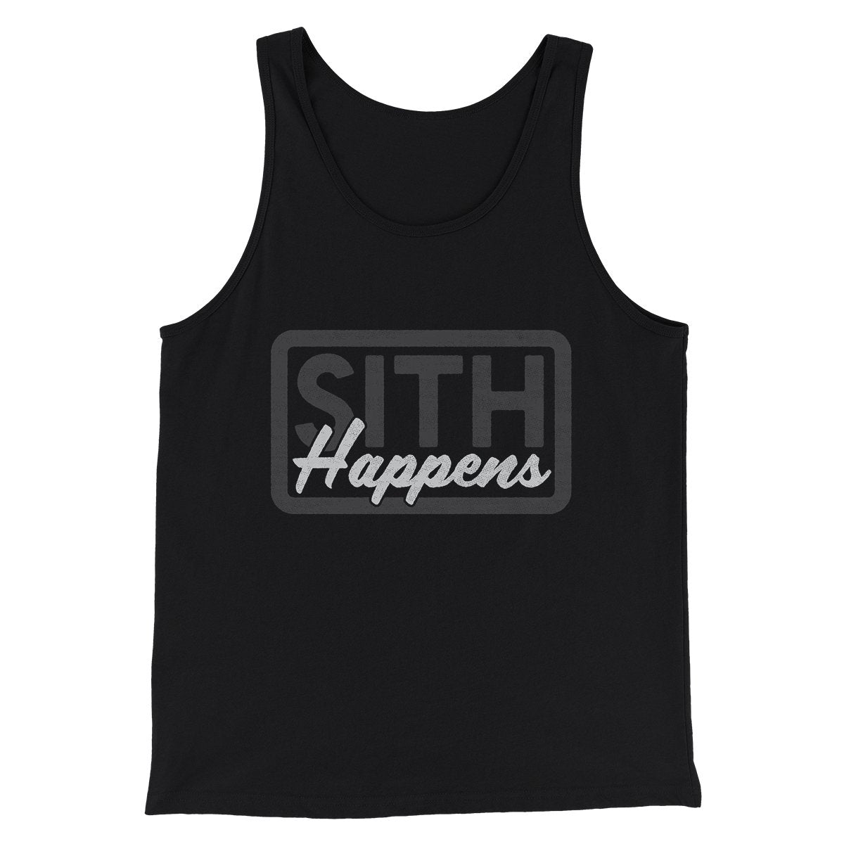 Sith Happens Funny Movie Men/Unisex Tank Top