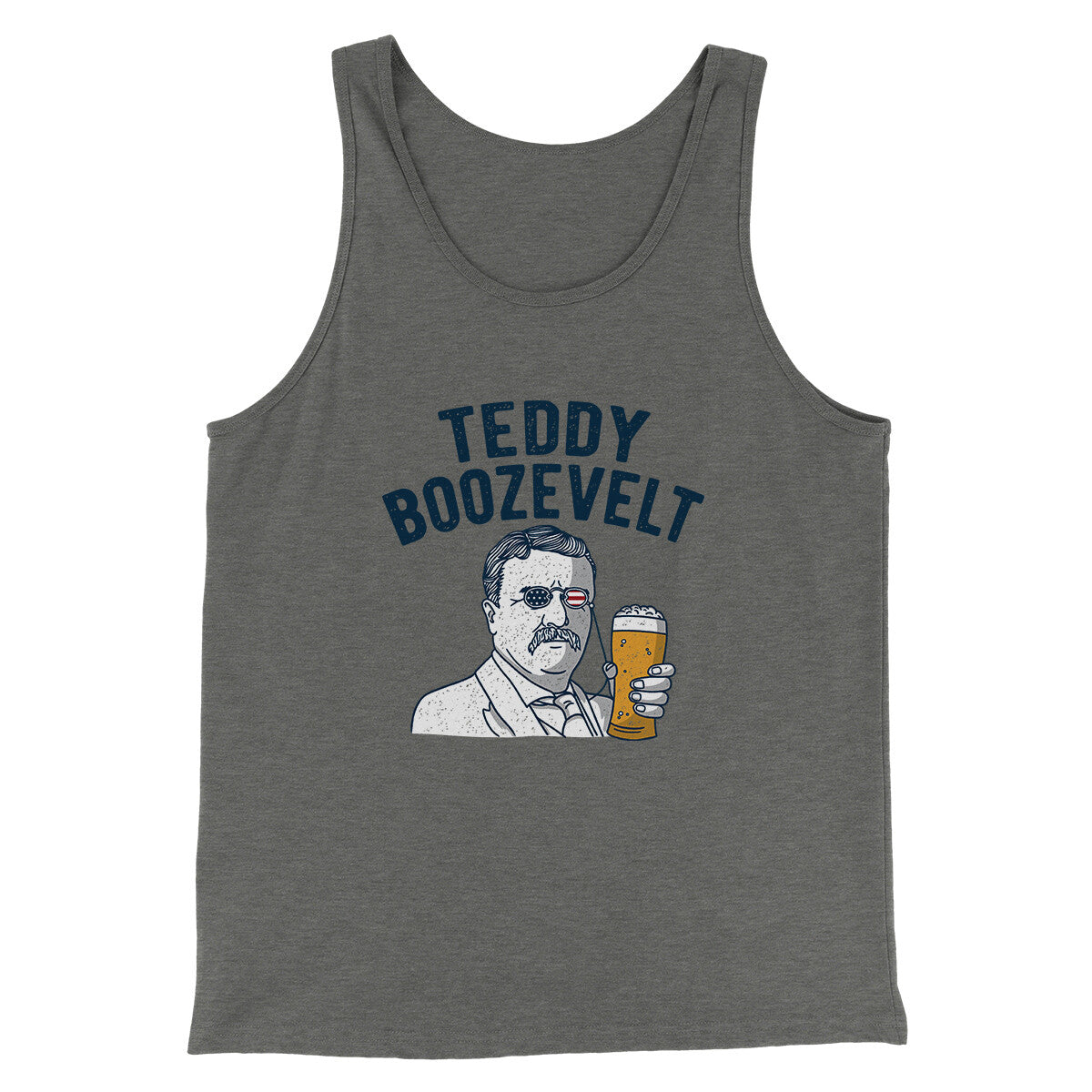 Teddy Boozevelt Men/Unisex Tank Top