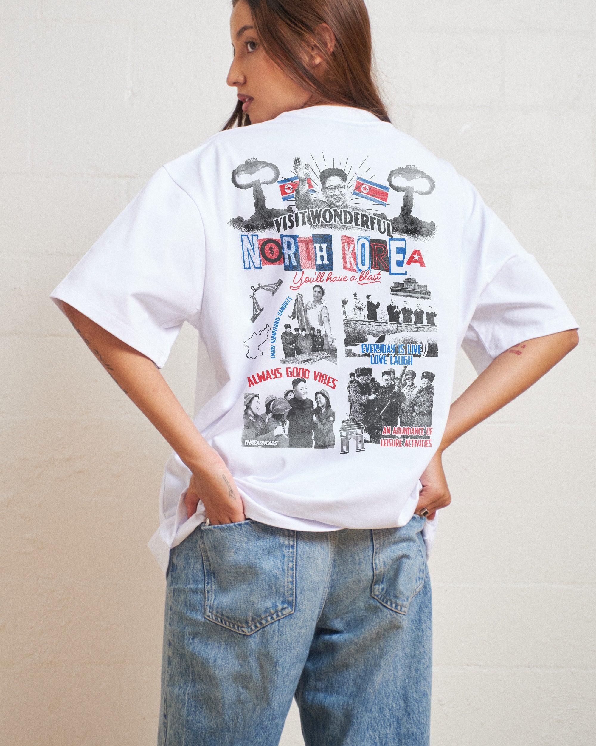 Wonderful North Oversized Graphic Tee - Unisex 100% Combed Cotton 275gsm
