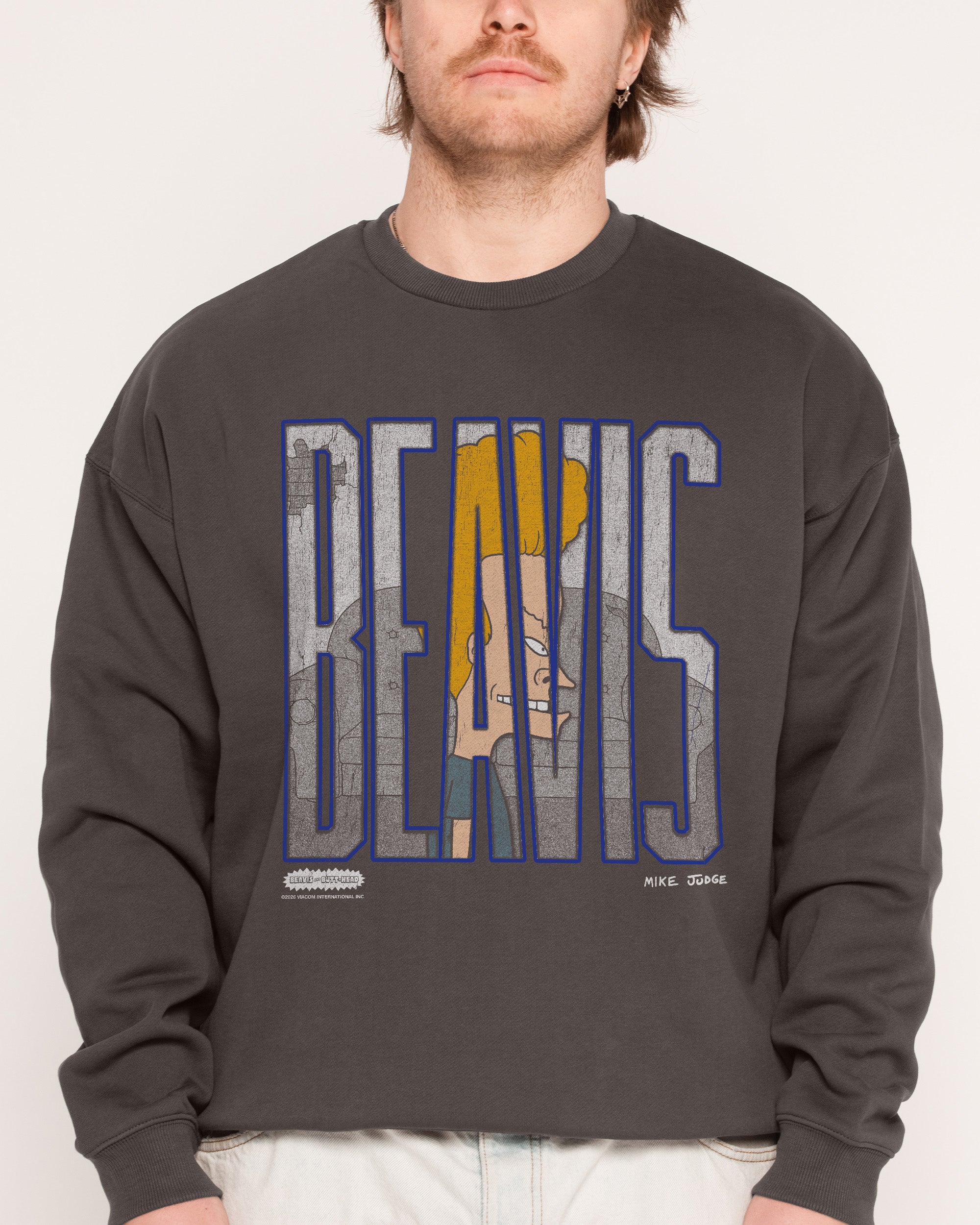 Beavis and Butt-Head Official Unisex Graphic Sweatshirt - Premium 340gsm Cotton-Poly Blend