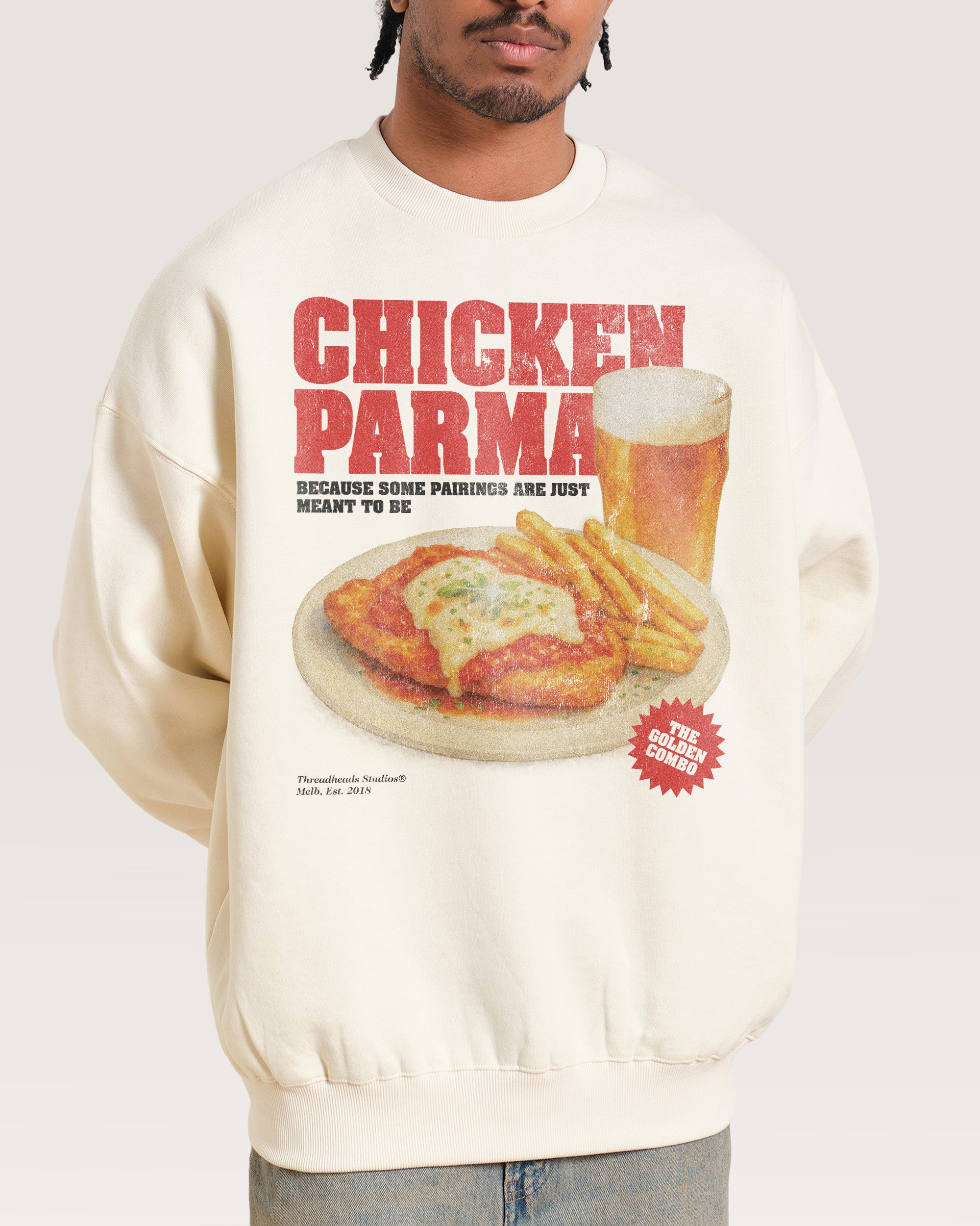 Parma & Pint Unisex Graphic Sweatshirt - Premium 340gsm Cotton-Poly Blend