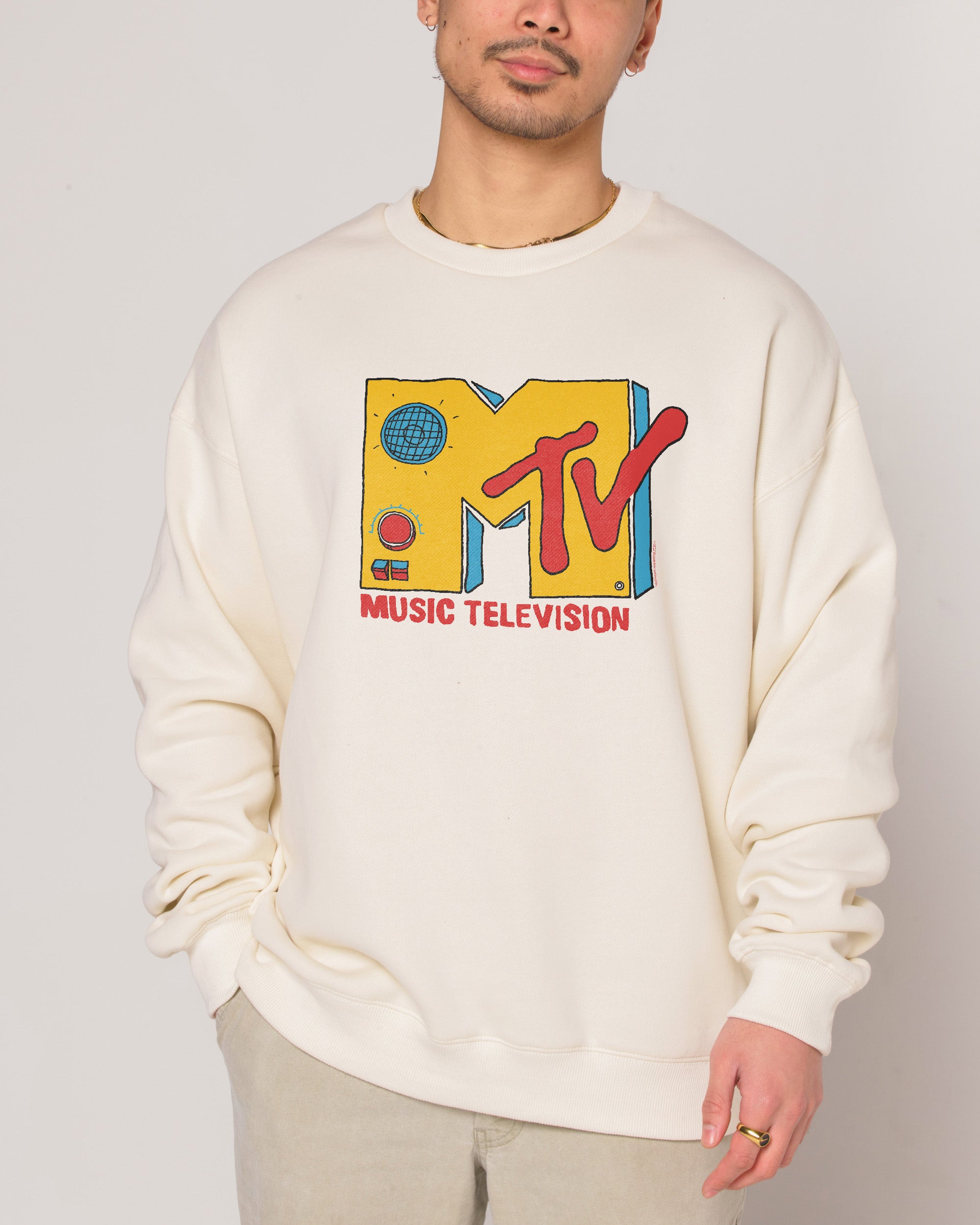 Radio MTV Logo Unisex Sweatshirt - Premium 340gsm Cotton Poly Blend