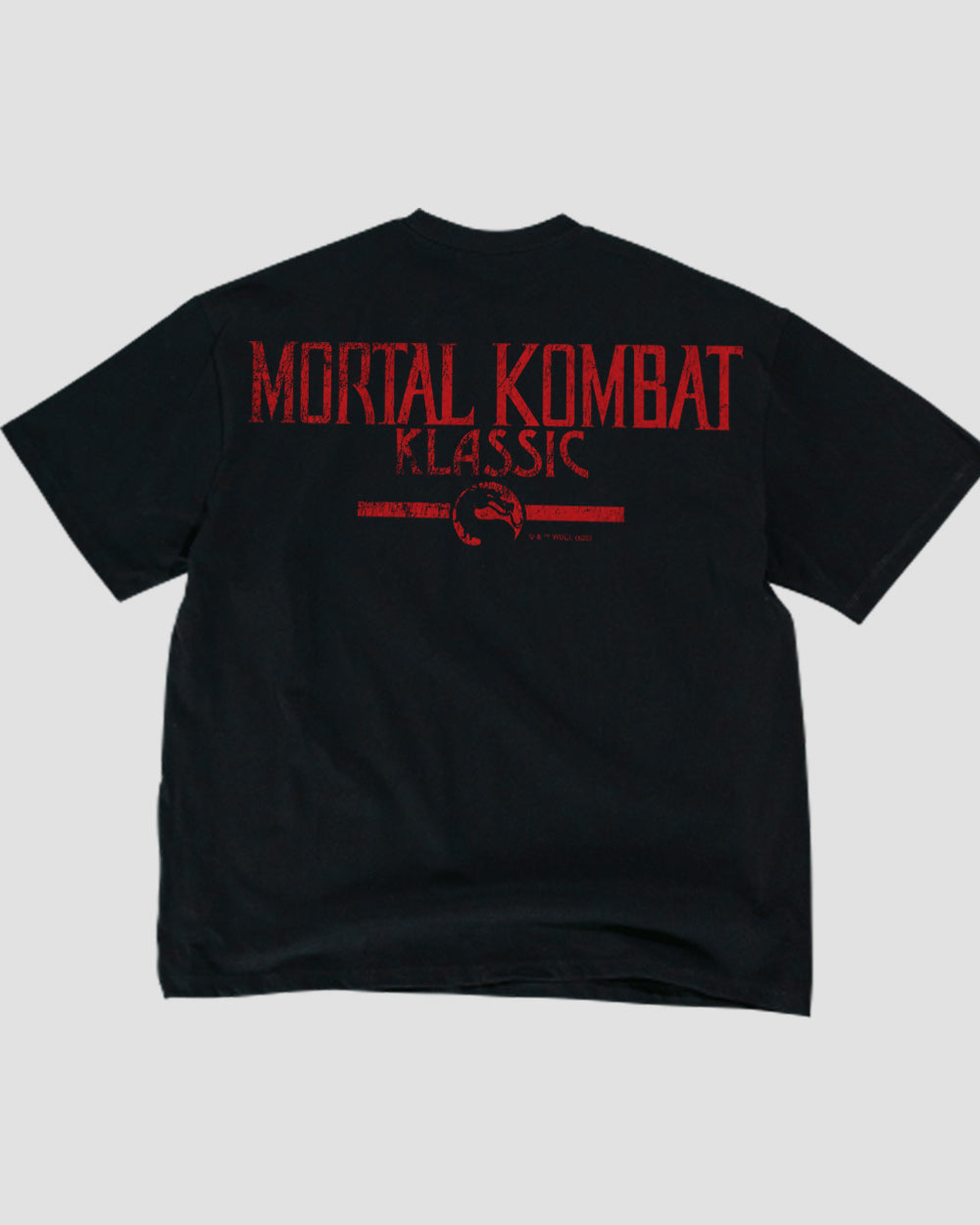 Goro Mortal Kombat Oversized Graphic Tee - 90s Boxy Fit Heavyweight Cotton