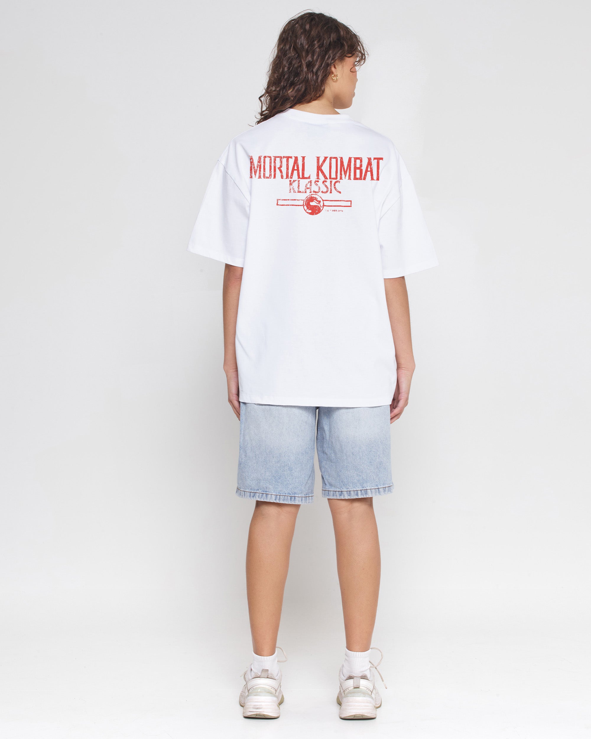 Goro Mortal Kombat Oversized Graphic Tee - 90s Boxy Fit Heavyweight Cotton