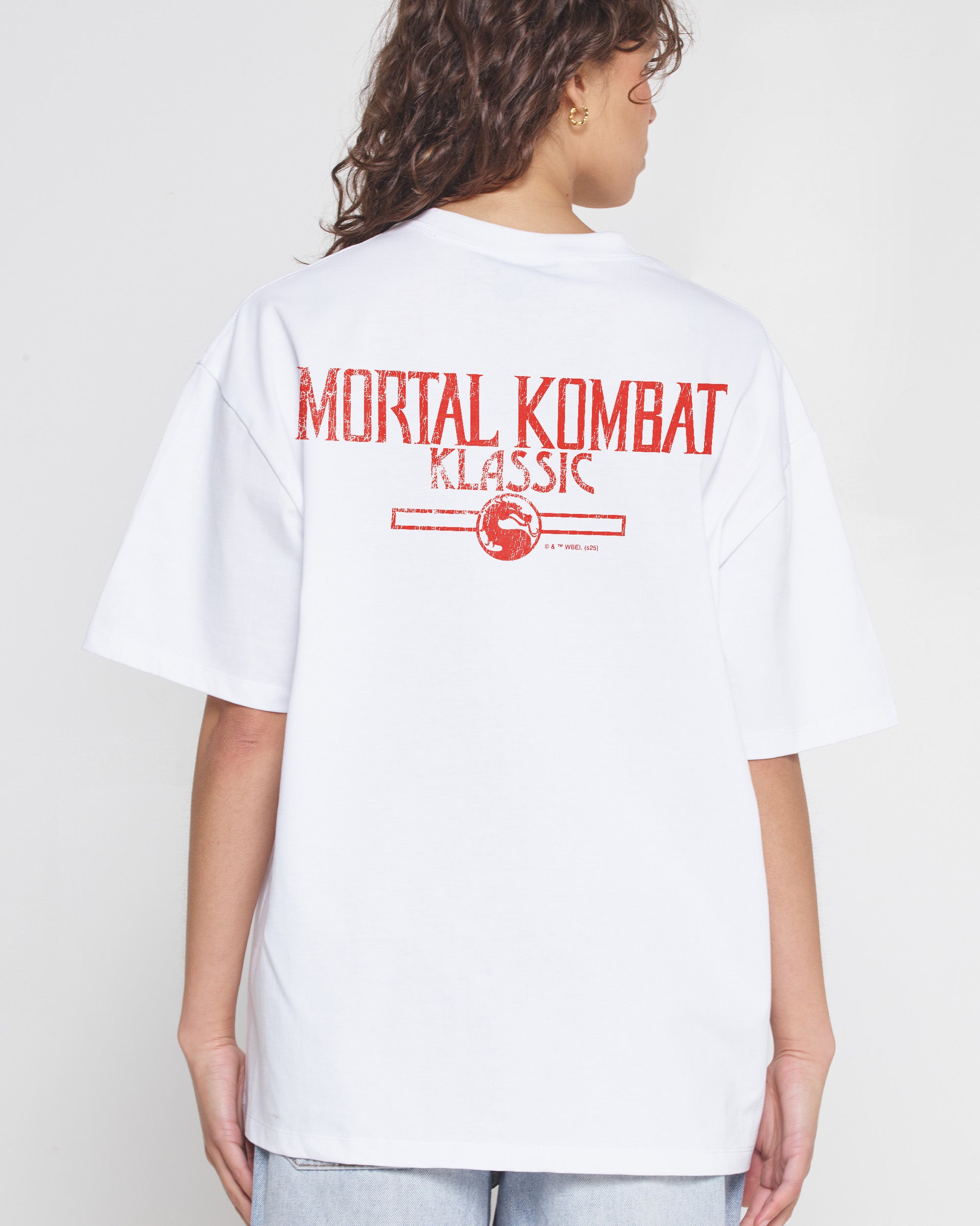 Goro Mortal Kombat Oversized Graphic Tee - 90s Boxy Fit Heavyweight Cotton