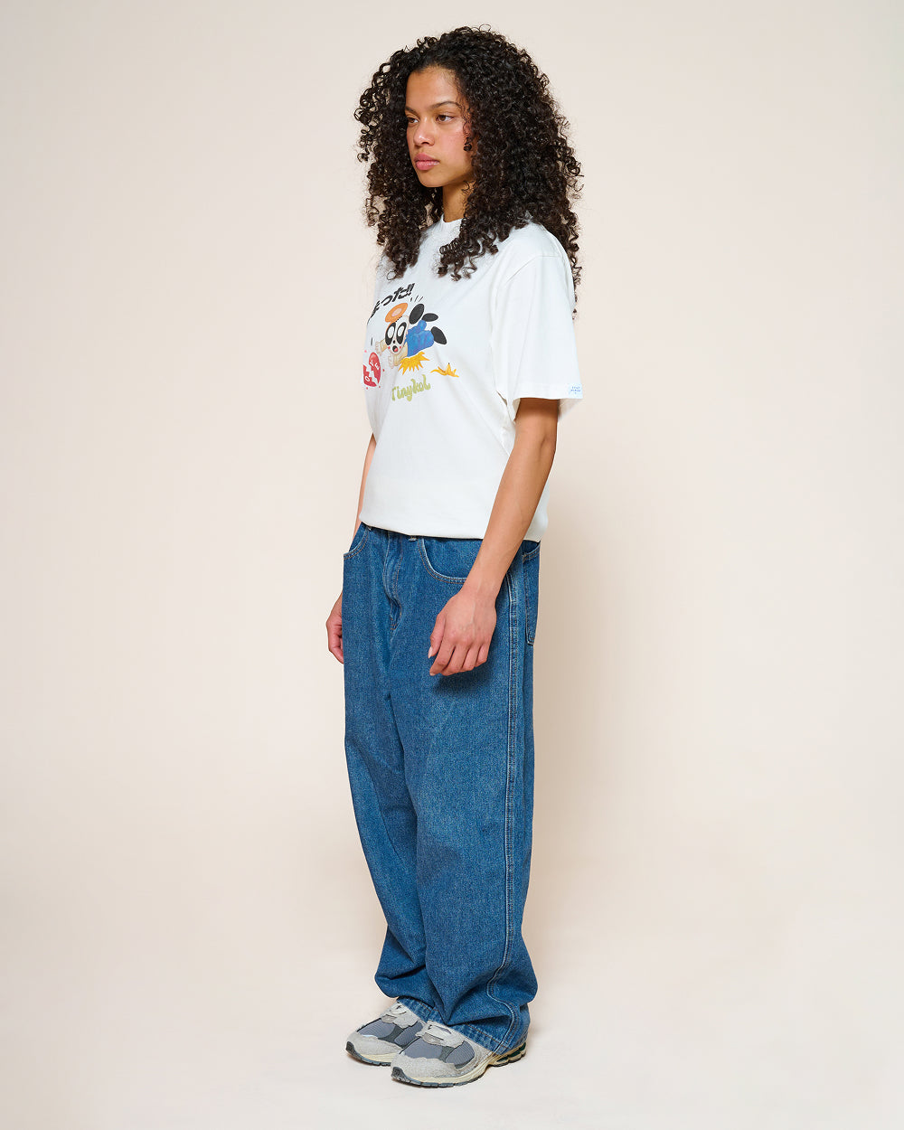 Handle With Love Tee - 100% Combed Cotton Slightly Oversized Unisex T-Shirt