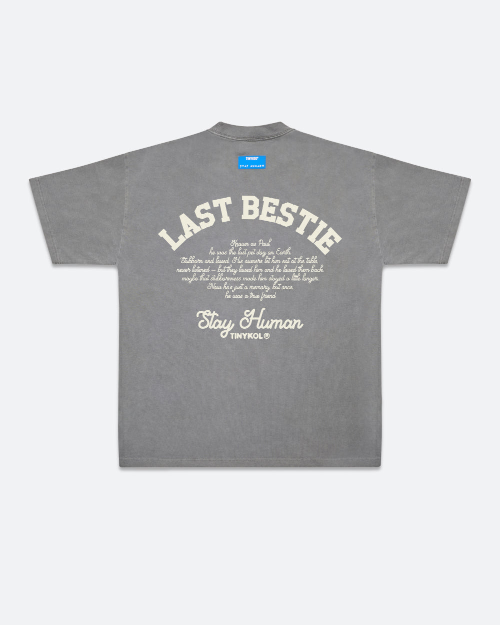 Last Bestie Tee - 100% Combed Cotton Slightly Oversized Unisex T-Shirt