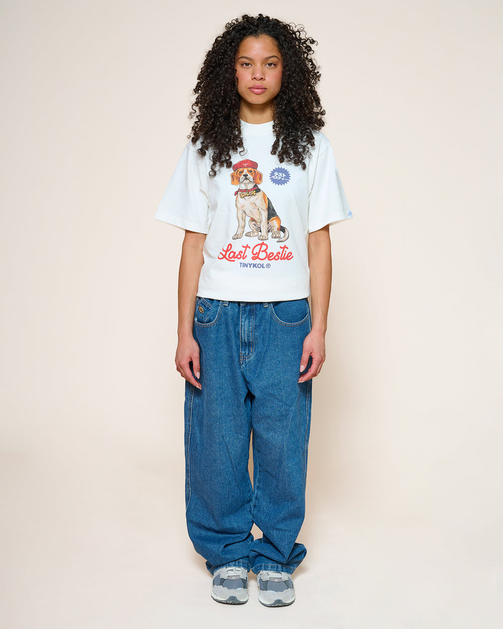 Last Bestie Tee - 100% Combed Cotton Slightly Oversized Unisex T-Shirt