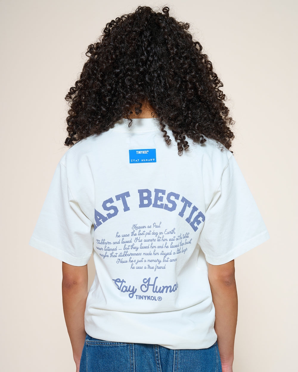Last Bestie Tee - 100% Combed Cotton Slightly Oversized Unisex T-Shirt