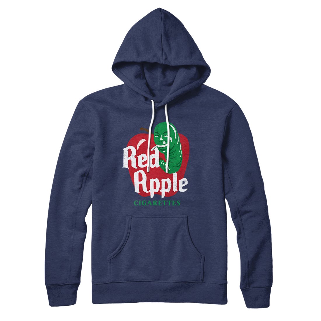 Red Apple Cigarettes Unisex Hoodie - Cotton Polyester Pullover with Kangaroo Pocket