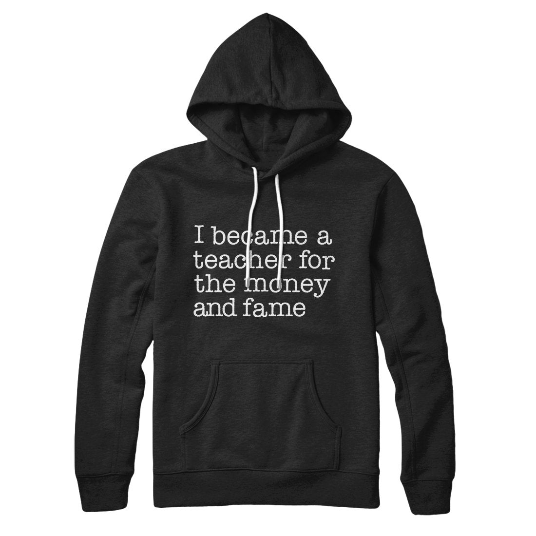 Why I Became a Teacher Unisex Cotton Polyester Pullover Hoodie
