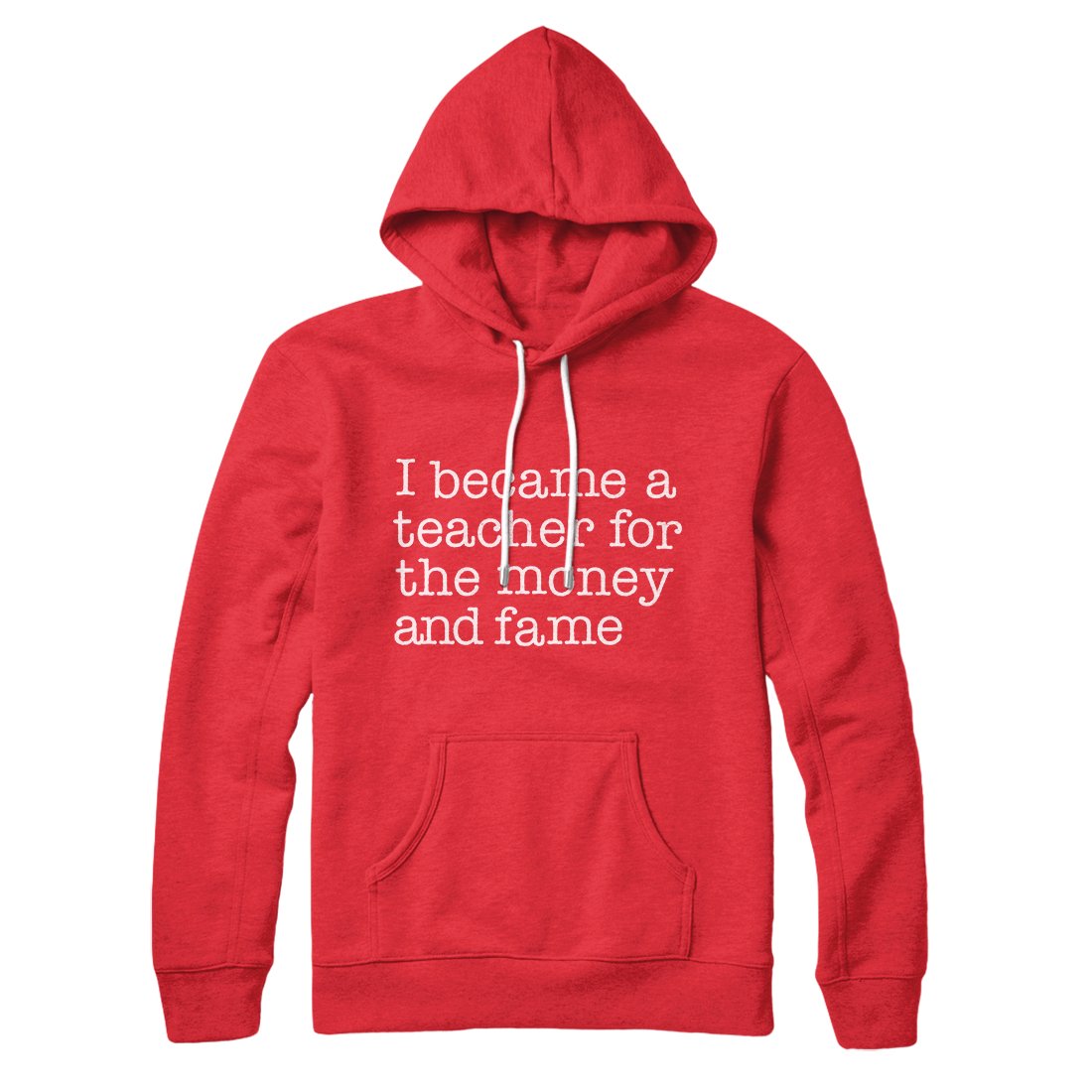 Why I Became a Teacher Unisex Cotton Polyester Pullover Hoodie